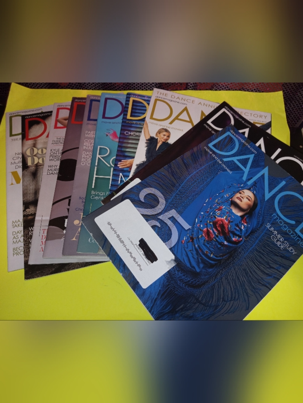 Dance Magazine bundle of 10 Broadway Derek & Julianne Hough